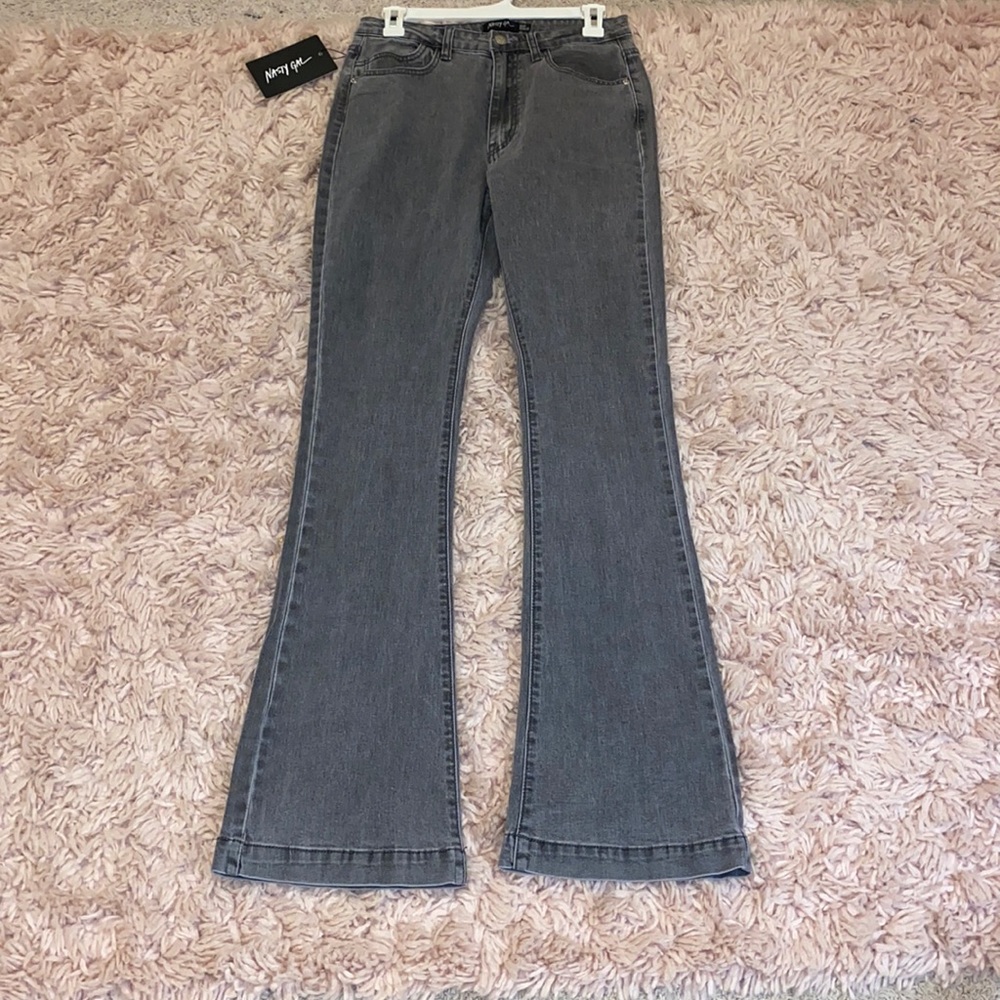 Nasty Gal Dona Flare Jeans
